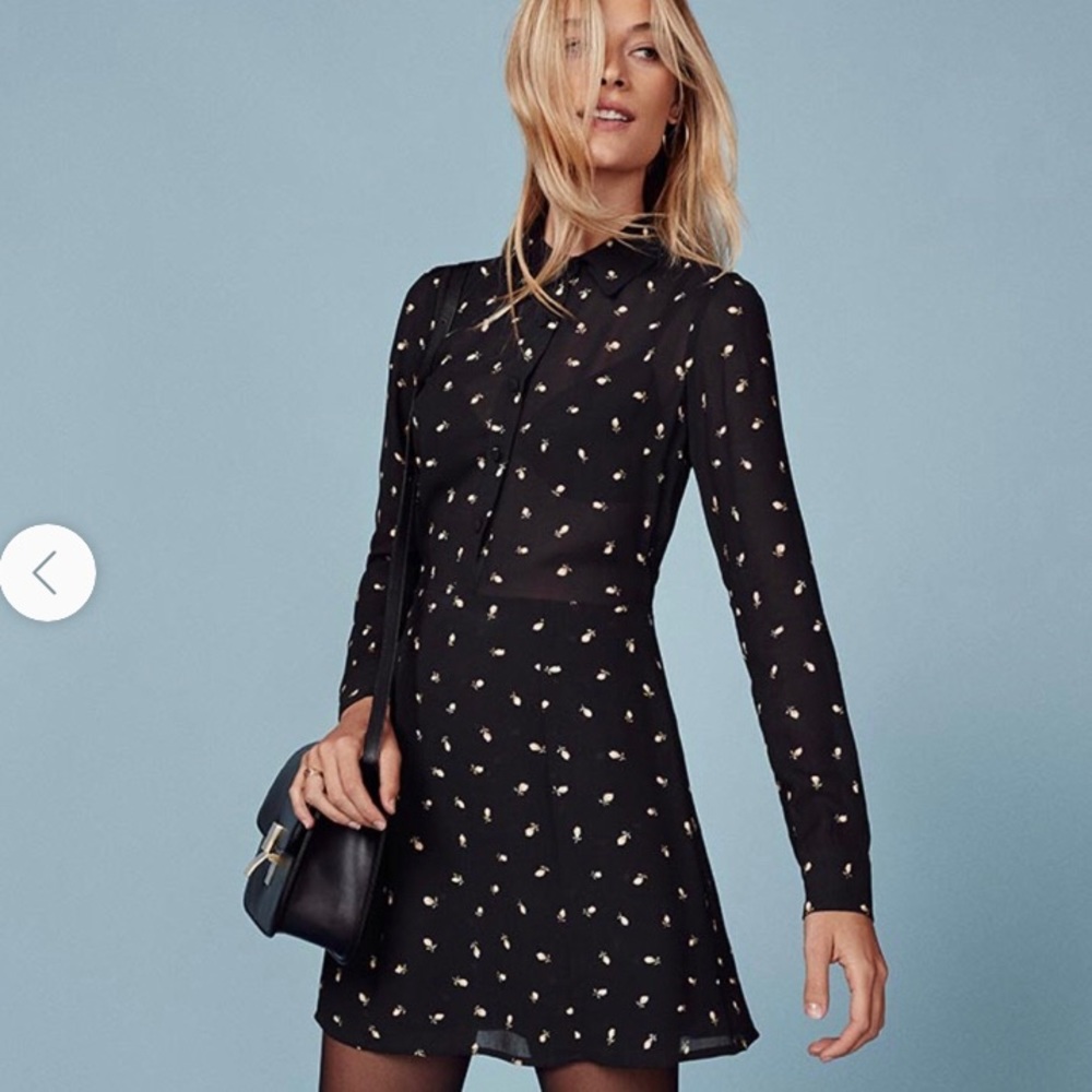 Reformation Long Sleeve Dress